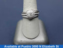 Women's Ring - White Gold 10k (.417) 7 grams Size 9
