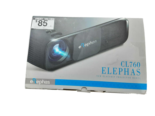 Elephas Cl760 Black Home Media Projector