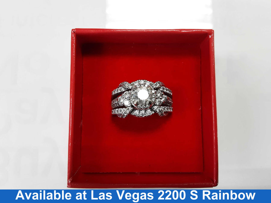 Women's Ring - White Gold 14k (.585) 10.1 grams Size 7