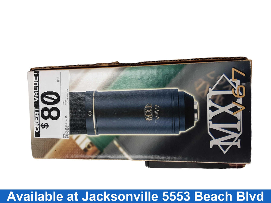 Mxl V67 Green Corded Microphone