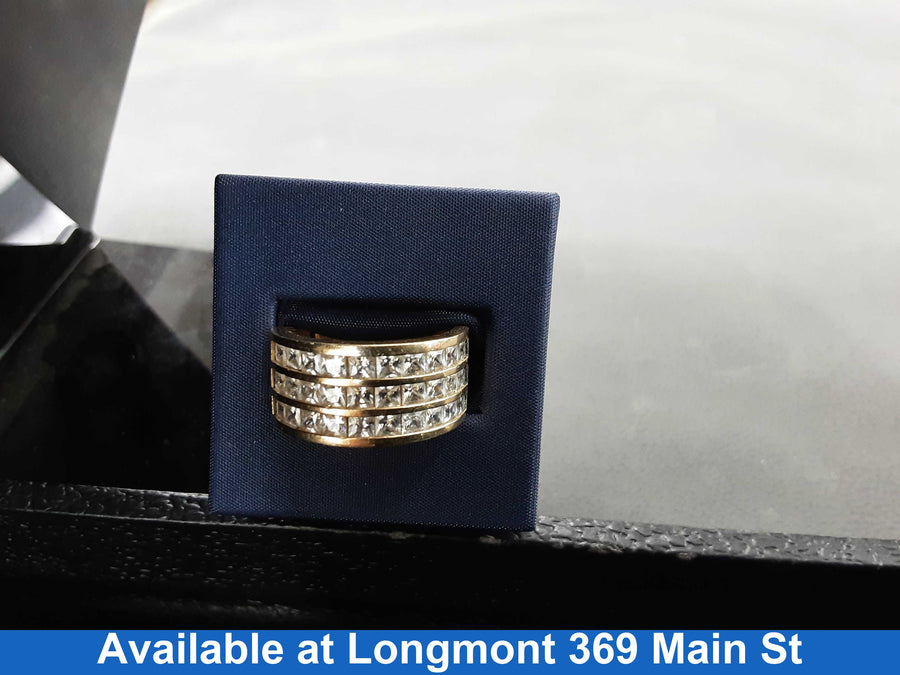Men's Ring - Yellow Gold 14k (.585) 8.2 grams Size 10