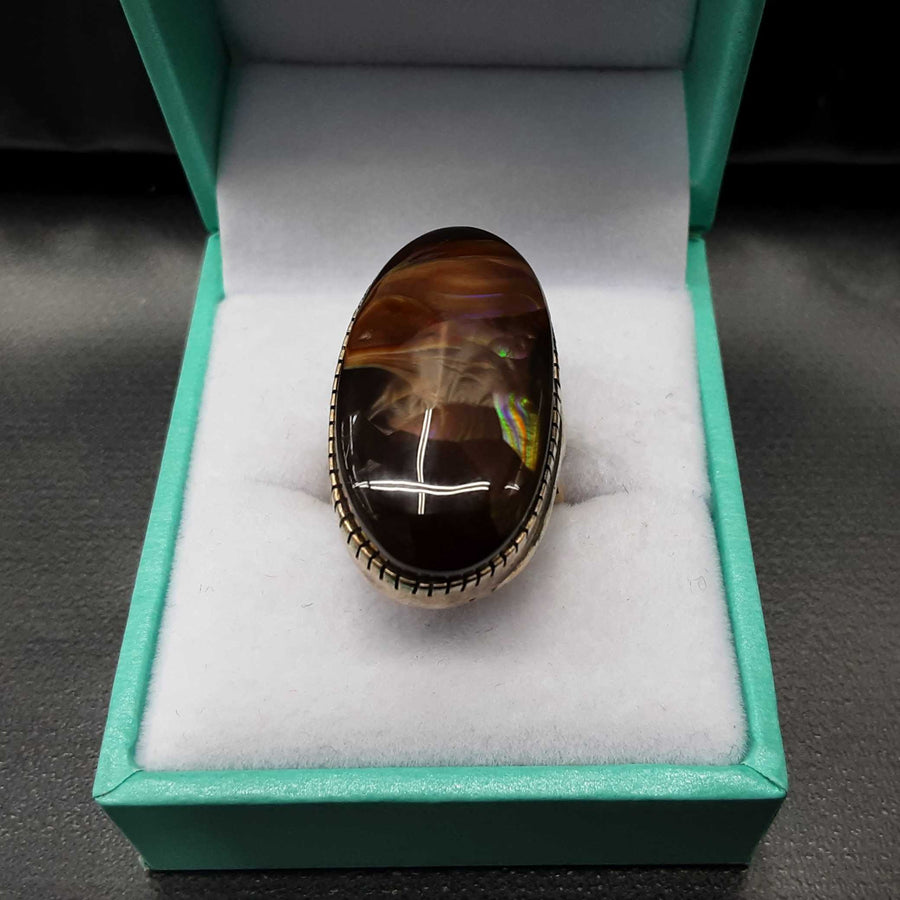 Women's Ring - Yellow Gold 14k (.585) 9.4 grams Size 4.5