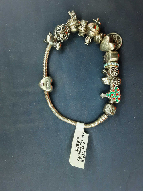 Bracelet - Silver 48.3 grams 8 inch