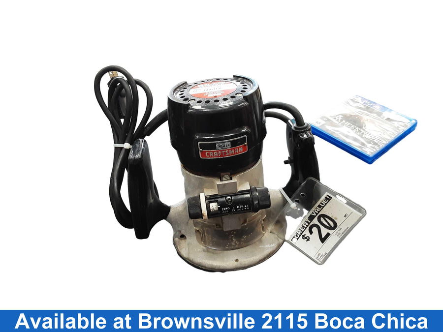 Sears 31517480 Black Corded Router