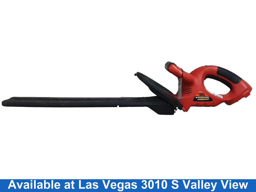 Black And Decker Cht500 Orange Cordless Hedge Trimmer
