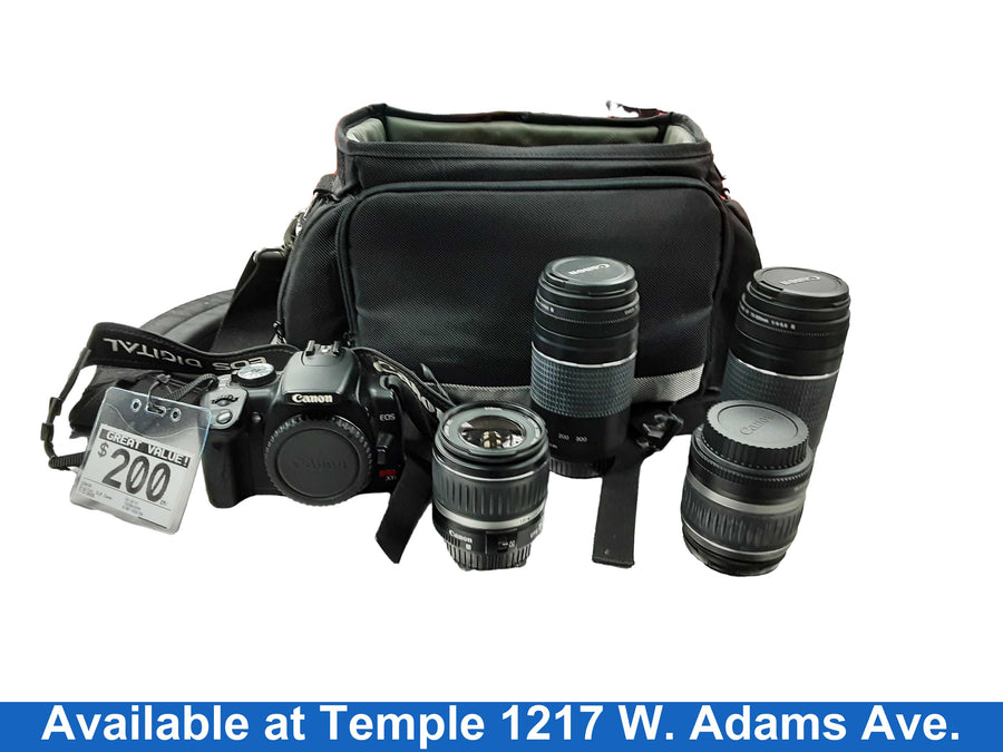 Canon Ds126151 Black Digital SLR Camera