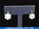 Earrings - White Gold 18k (.750) 4.9 grams