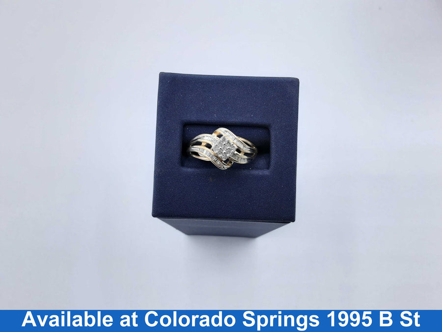 Women's Ring - Yellow Gold 10k (.417) 2.3 grams Size 8