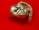 Women's Ring - Yellow Gold 18k (.750) 10.2 grams Size 7.5