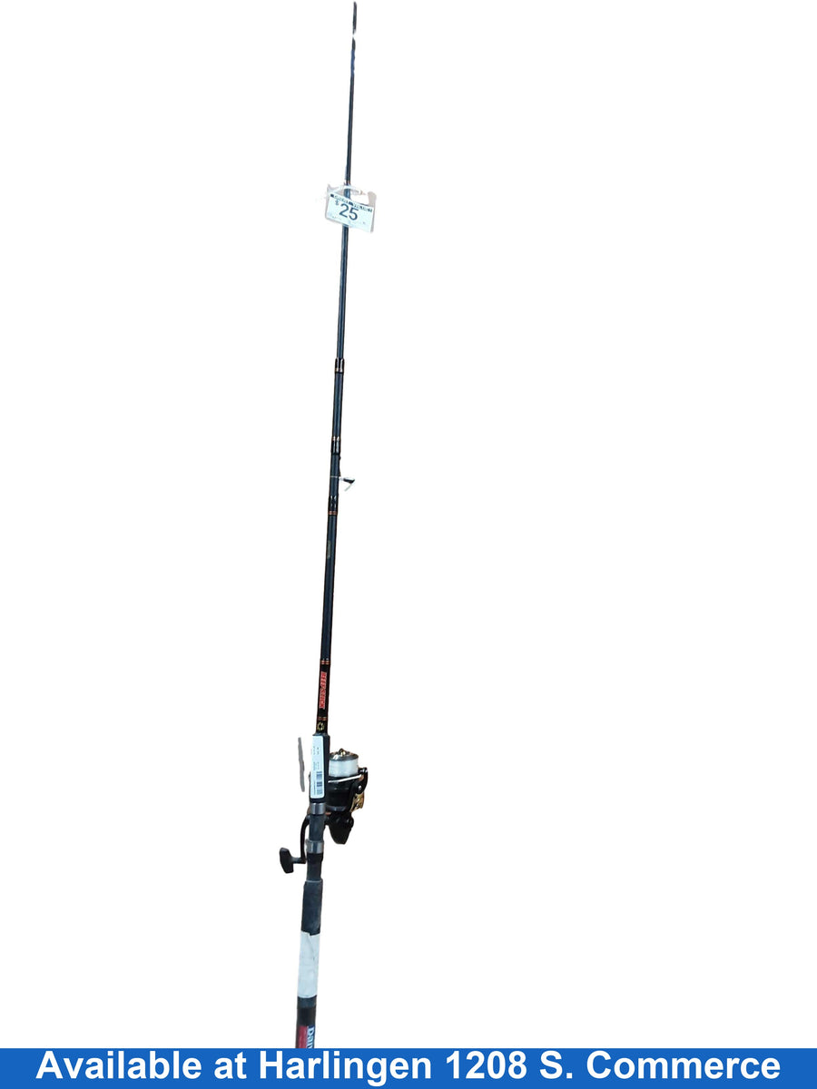 Daiwa Beef Stick Black Fishing Rod & Reel Combo