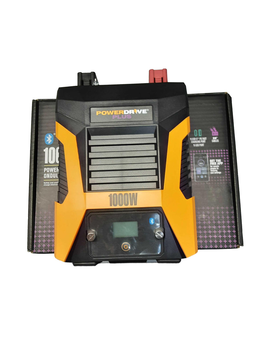 Powerdrive Plus Pws1000p Orange Power Inverter