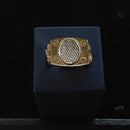 Men's Ring - Yellow Gold 14k (.585) 10.8 grams Size 10.5