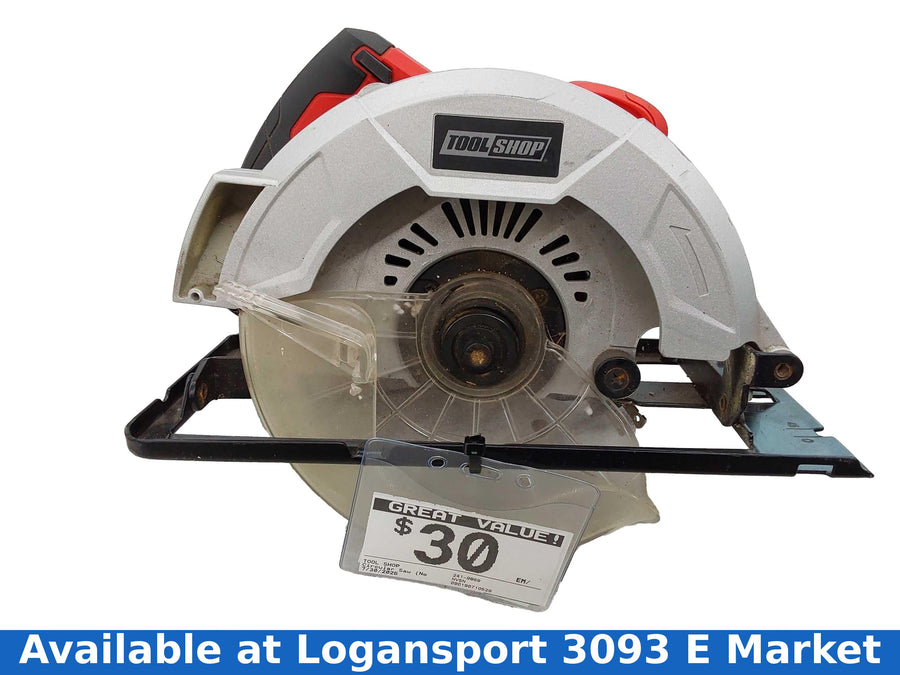 Tool Shop 241-9869 Red Corded Circular Saw