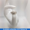Ring - Engagement Set - White Gold 14k (.585) 4.1 grams Size 20