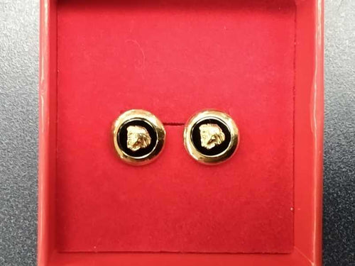 Double Stud Earring - Yellow Gold 10k (.417) 2.1 grams