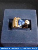 Women's Ring - Yellow Gold 18k (.750) 11 grams Size 20