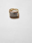 Men's Ring - Yellow Gold 14k (.585) 12.9 grams Size 9.5