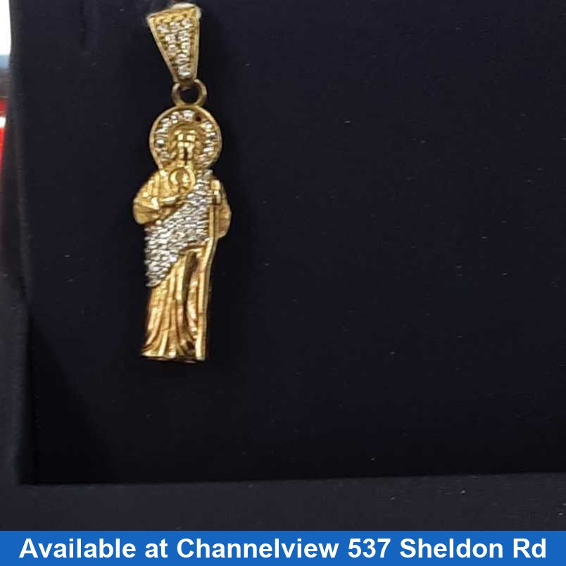 Religious Pendant - Yellow Gold 10k (.417) 3.1 grams