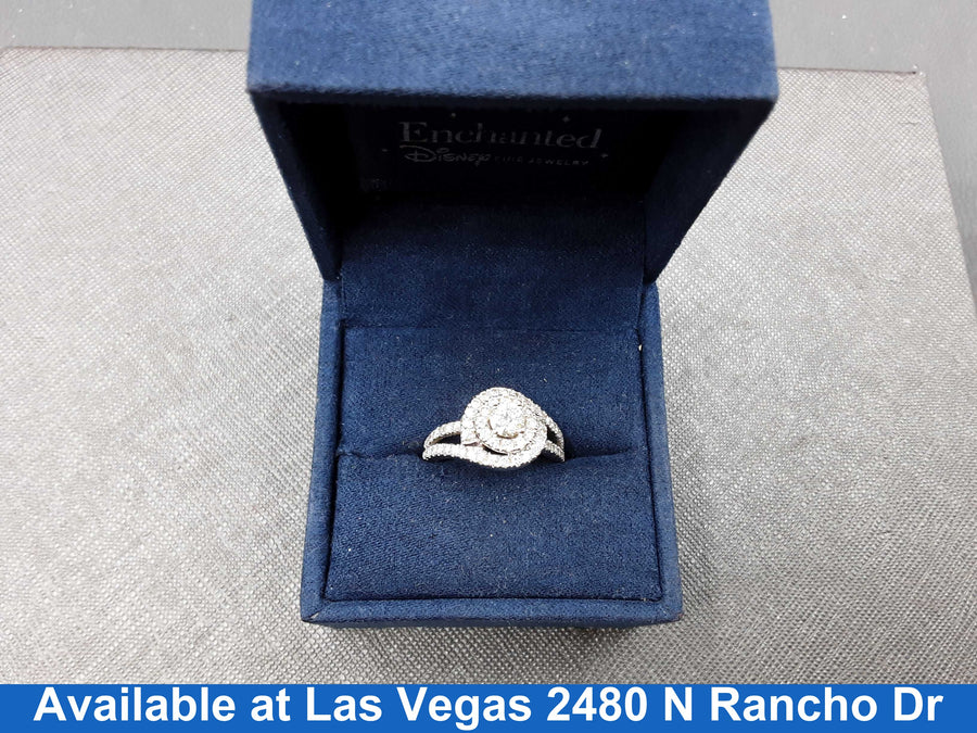 Women's Ring - White Gold 14k (.585) 4.8 grams Size 5