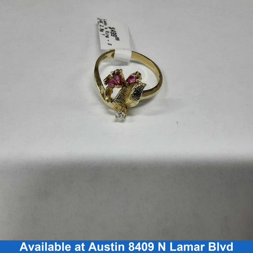 Women's Ring - Yellow Gold 14k (.585) 2.9 grams Size 11