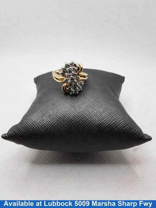 Women's Ring - Yellow Gold 14k (.585) 7.7 grams Size 5