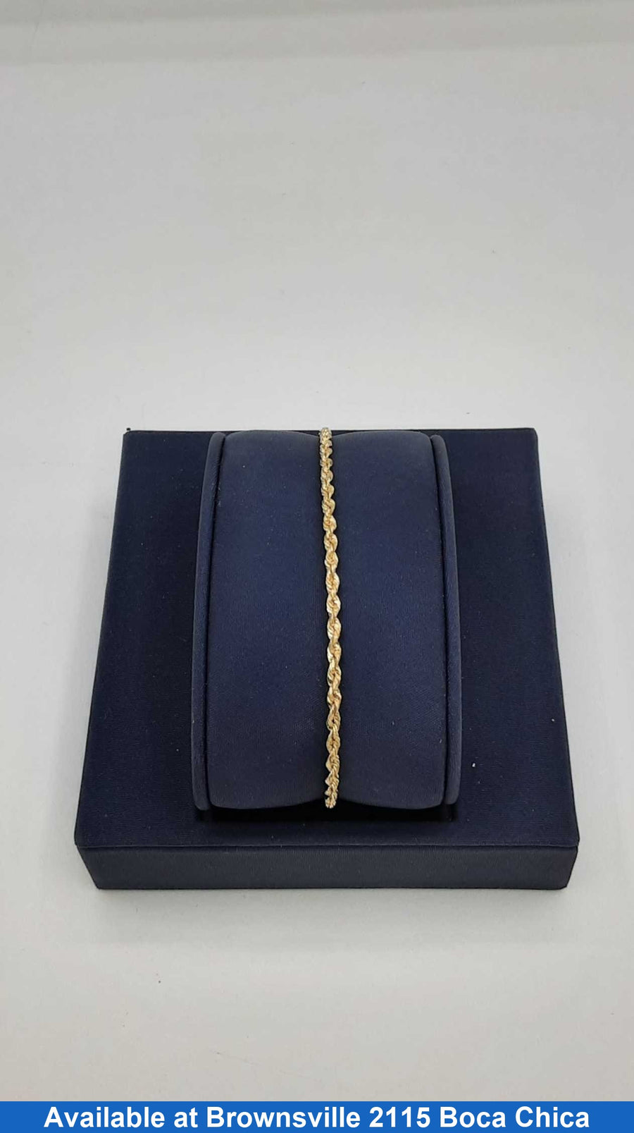 Rope Bracelet - Yellow Gold 10k (.417) 1.1 grams 8 inch