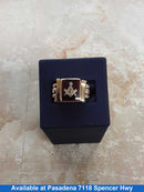 Men's Ring - Yellow Gold 10k (.417) 7.3 grams Size 20