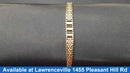 Woven Bracelet - Tricolor Gold 14k (.585) 7.3 grams 7 inch