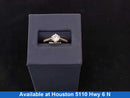 Women's Ring - Solitaire - Silver 2.4 grams Size 6