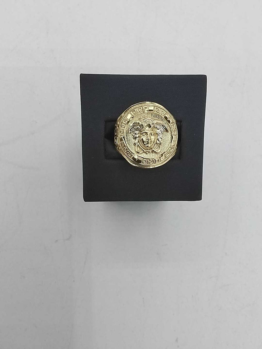 Men's Ring - Yellow Gold 10k (.417) 4.7 grams Size 8