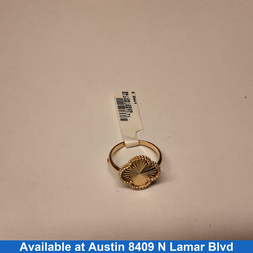 Women's Ring - Yellow Gold 14k (.585) 2.1 grams Size 6