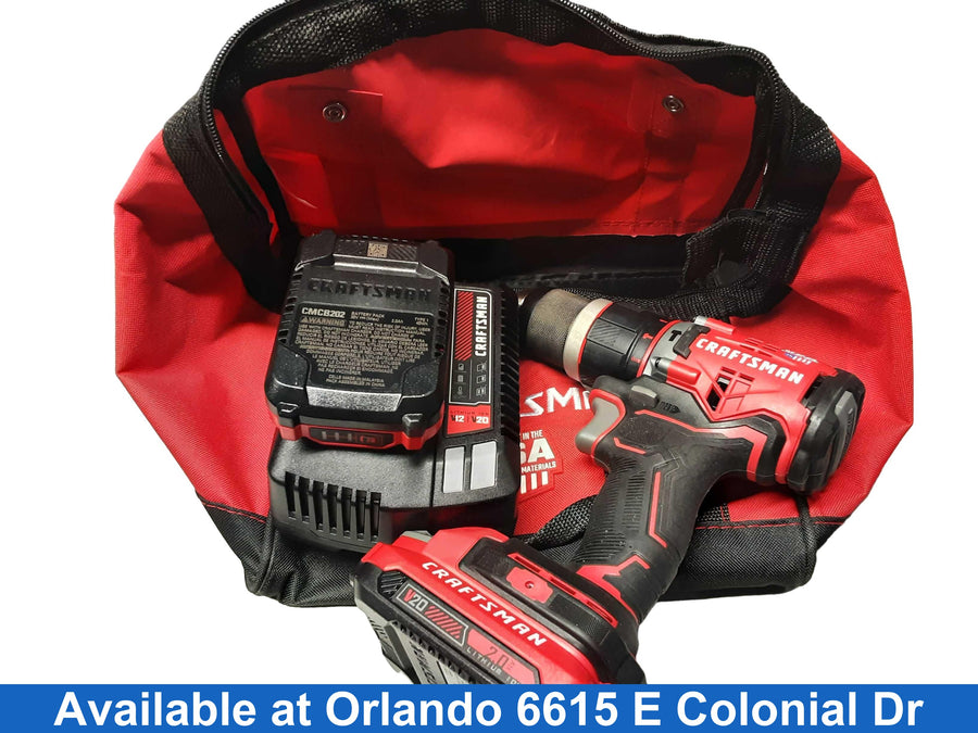Craftsman Cmcd721 Red Cordless Hammer Drill
