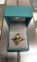 Women's Ring - Yellow Gold 14k (.585) 7 grams Size 8