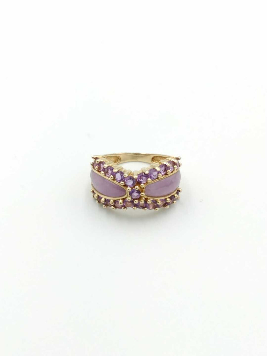 Women's Ring - Yellow Gold 14k (.585) 6 grams Size 20