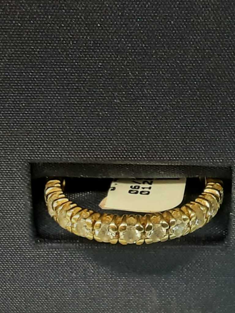 Ring - Wedding Band - Yellow Gold 14k (.585) 3.5 grams Size 9