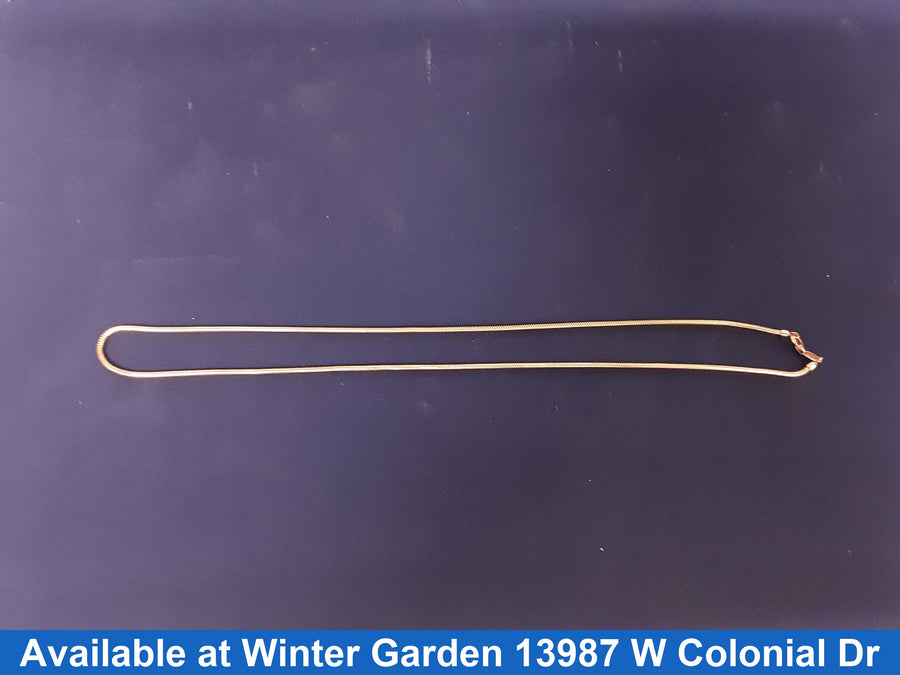 Chain - Yellow Gold 14k (.585) 8.8 grams 20 inch