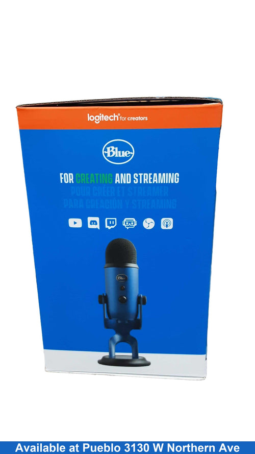 Logitech Blue Blue Corded Microphone
