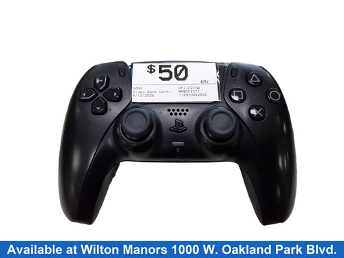 Sony Cfi-zct1w Black Gaming Controller