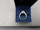 Ring - Wedding Set - White Gold 14k (.585) 7.8 grams Size 9