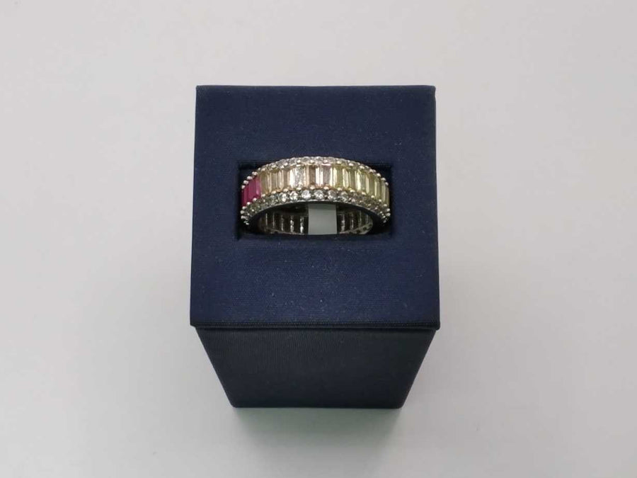 Ring - Wedding Band - Silver 6.3 grams Size 7