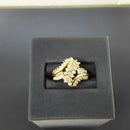 Women's Ring - Yellow Gold 10k (.417) 3.7 grams Size 5
