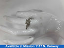 Women's Ring - White Gold 14k (.585) 5.3 grams Size 20