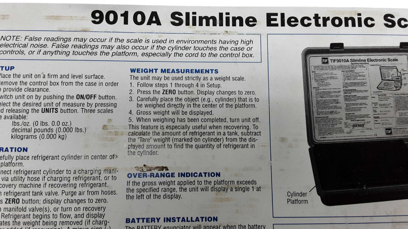 Slimline 9010a Gray Scale