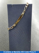 ID Bracelet - Yellow Gold 14k (.585) 4.5 grams 6 inch