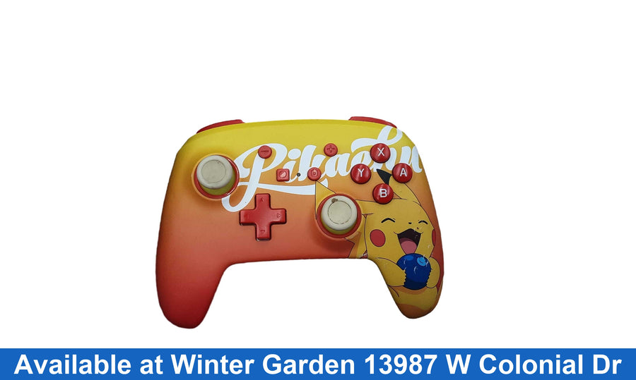 Powera Pokemon Nintendo Yellow Gaming Controller