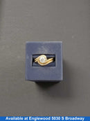 Ring - Wedding Set - Yellow Gold 14k (.585) 6.6 grams Size 8
