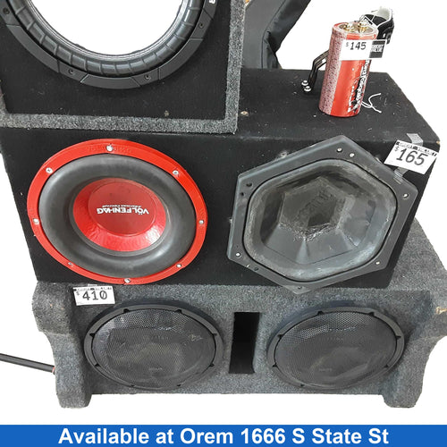 Volfenhag Red Car Sub-Woofer