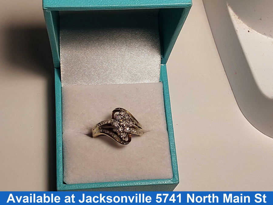 Women's Ring - Yellow Gold 10k (.417) 2.7 grams Size 6