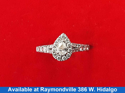 Women's Ring - White Gold 14k (.585) 2.4 grams Size 7.5