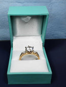 Women's Ring - Yellow Gold 10k (.417) 4.1 grams Size 11